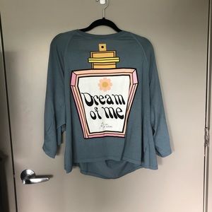 Wildfox pefume slouchy tee